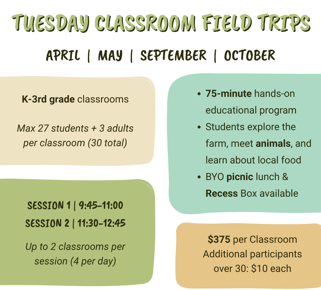 Oct 13, 2026 | Classroom Field Trips