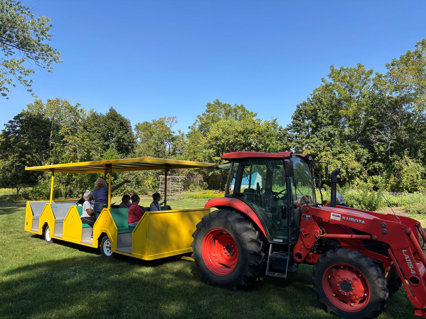 Private Farm Wagon Ride Reservation (fee)