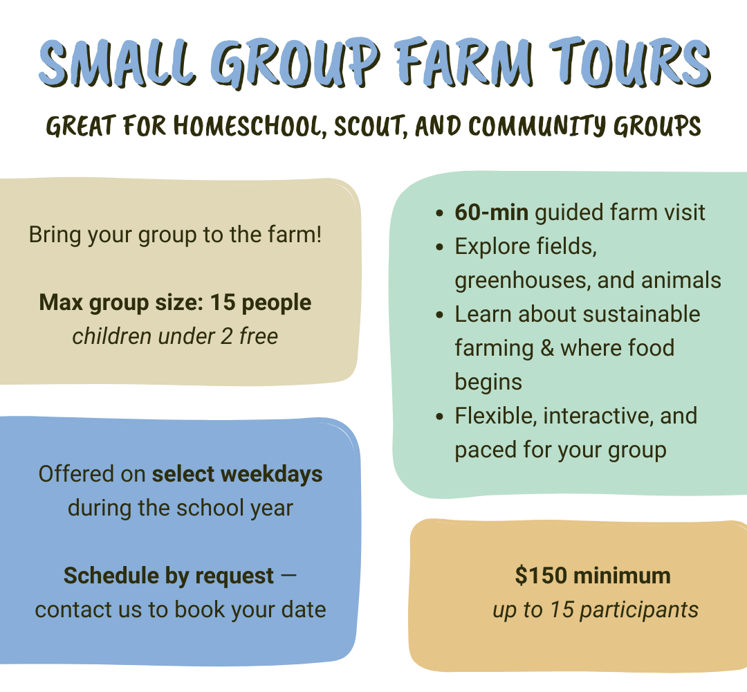 Small Group Farm Tours